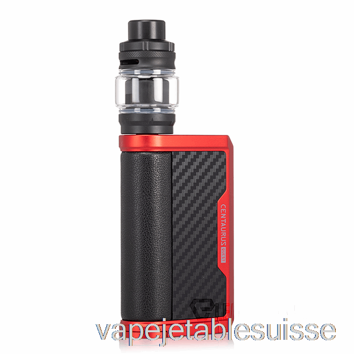 Vape Suisse Perdu Vape Centaurus Q200 Kit De Démarrage [réservoir Centaurus] Fibre De Carbone Rouge Mat